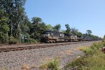 Train 64V taking trash from New Jersey West